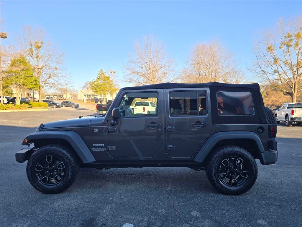 2017 Jeep Wrangler Unlimited Sport