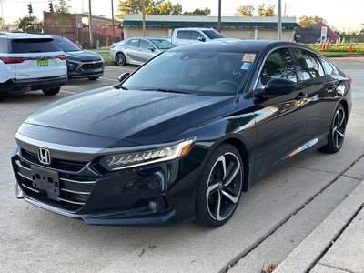 2022 Honda Accord Sedan Sport SE