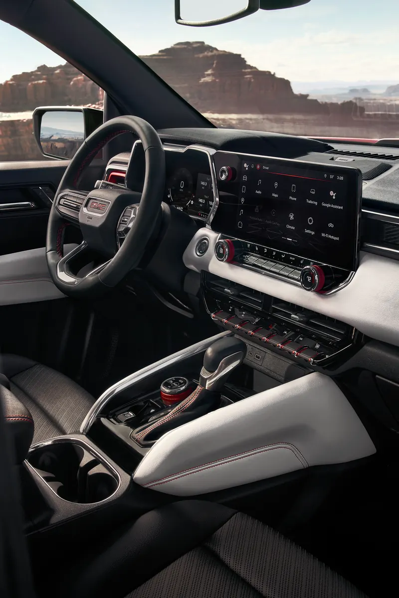 2026 GMC Canyon infotainment system at Wakefield GMC in Spartanburg SC