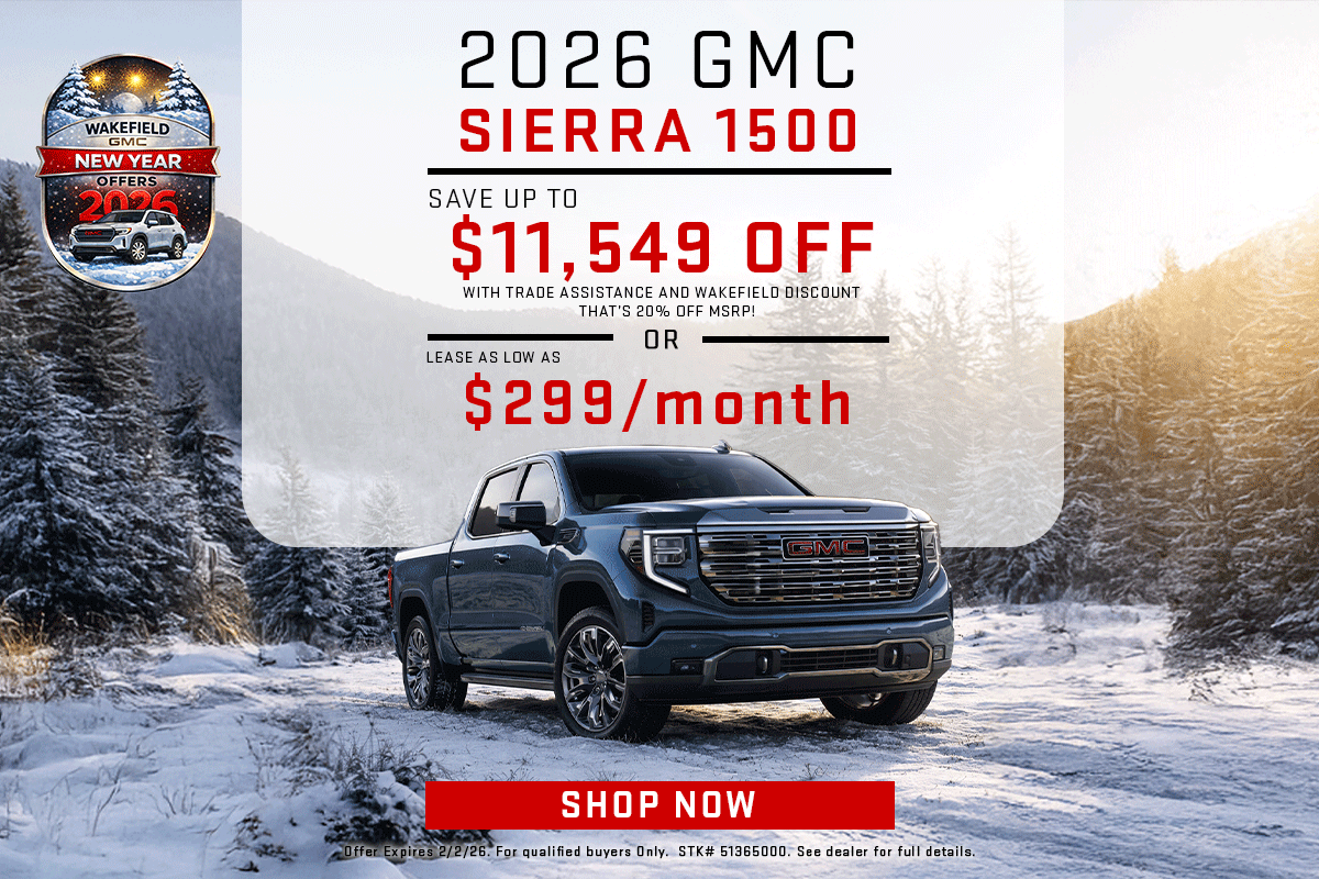 2026 Sierra 1500 Offer