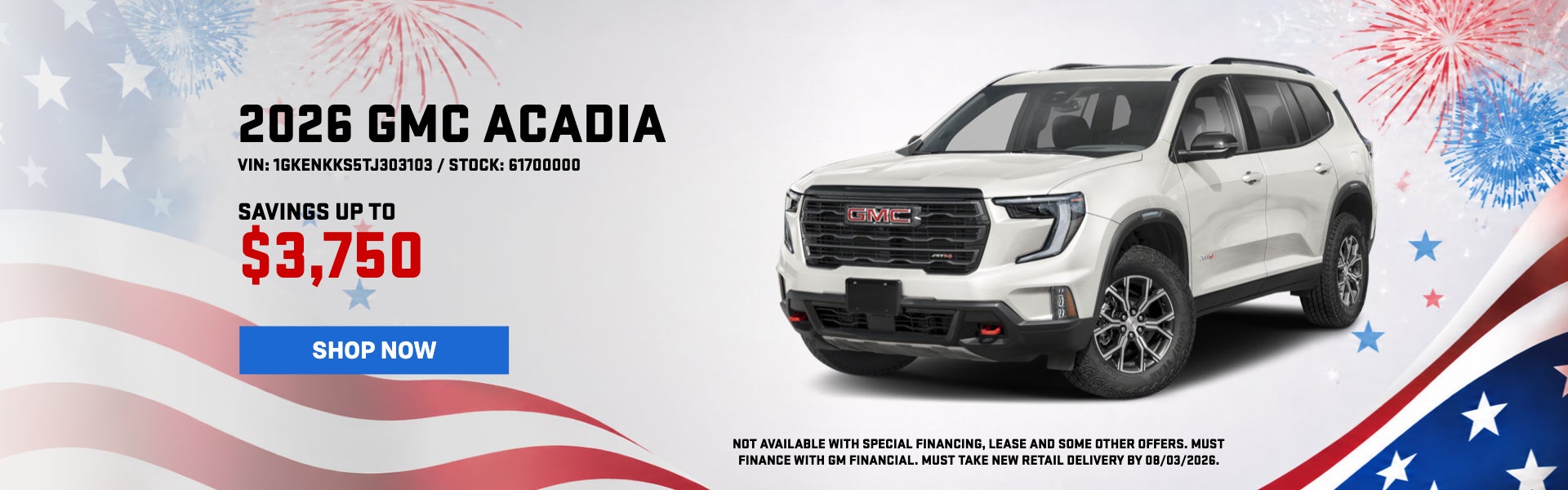 2026 GMC ACADIA