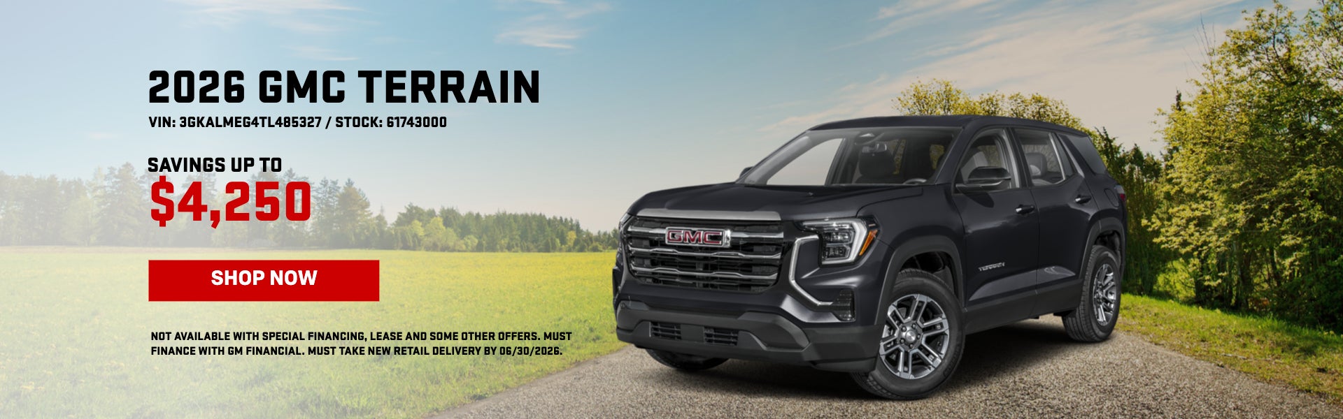 2026 GMC TERRAIN